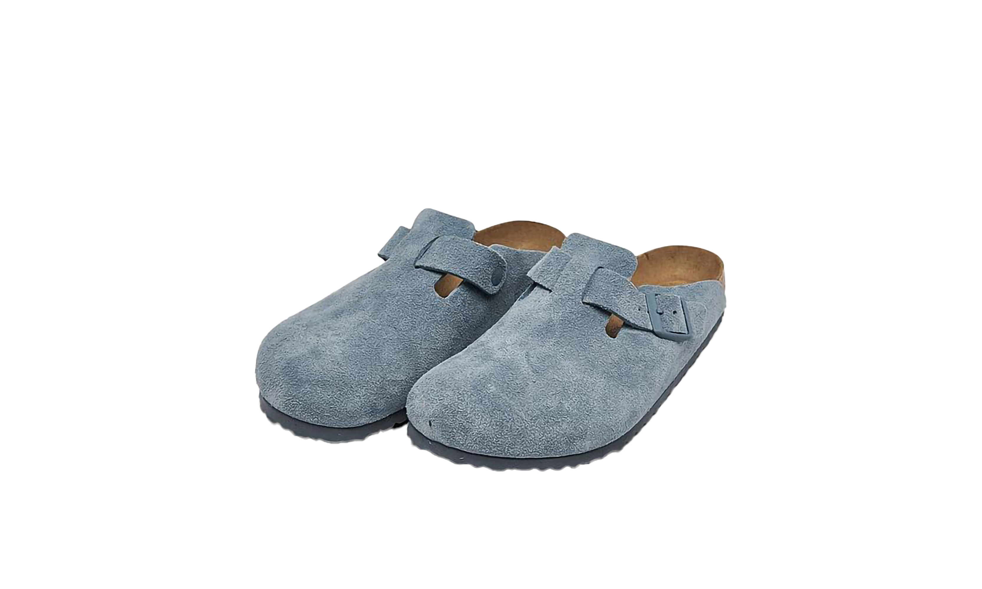 Boston Clog "Suede - Elemental Blue"